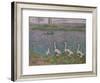 'A Sketch in Pastels', 19th century-Alfred Sisley-Framed Giclee Print