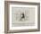 A Sketch Made by Sir J E Millais on the Back of the First Cheque He Ever Received-John Everett Millais-Framed Giclee Print