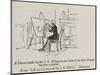 A Sketch Made by Sir J E Millais on the Back of the First Cheque He Ever Received-John Everett Millais-Mounted Giclee Print