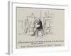 A Sketch Made by Sir J E Millais on the Back of the First Cheque He Ever Received-John Everett Millais-Framed Giclee Print