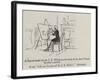 A Sketch Made by Sir J E Millais on the Back of the First Cheque He Ever Received-John Everett Millais-Framed Giclee Print