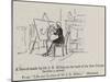 A Sketch Made by Sir J E Millais on the Back of the First Cheque He Ever Received-John Everett Millais-Mounted Giclee Print