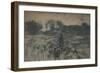 'A sketch of a shepherd and his flock', 19th century-Anton Mauve-Framed Giclee Print