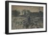 'A sketch of a shepherd and his flock', 19th century-Anton Mauve-Framed Giclee Print