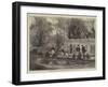 A Sketch on the Isis, the Oxford Crew at Home-Henry Woods-Framed Giclee Print