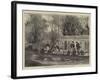 A Sketch on the Isis, the Oxford Crew at Home-Henry Woods-Framed Giclee Print