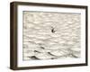 A Skier Makes His Way Down a Sea of Moguls at Sugarbush Ski Area-null-Framed Premium Photographic Print