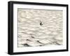 A Skier Makes His Way Down a Sea of Moguls at Sugarbush Ski Area-null-Framed Premium Photographic Print