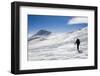 A Skier Travels Near Ptarmigan Pass in the Vail Pass Winter Recreation Area, Colorado-Sergio Ballivian-Framed Photographic Print