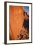 A Skilled Climber Takes a Lap, Dylan Wall, San Rafael Swell, Utah-Louis Arevalo-Framed Photographic Print