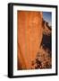 A Skilled Climber Takes a Lap, Dylan Wall, San Rafael Swell, Utah-Louis Arevalo-Framed Photographic Print