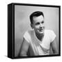 A Skinny 21 Year Old Boy in a Portrait, Ca. 1951-null-Framed Stretched Canvas