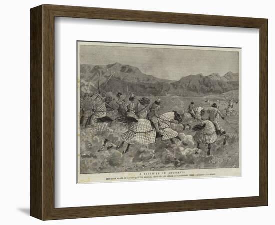 A Skirmish in Abyssinia-null-Framed Giclee Print