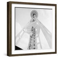 A Skyward View of the Space Needle-null-Framed Photographic Print