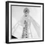 A Skyward View of the Space Needle-null-Framed Photographic Print