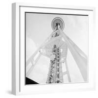 A Skyward View of the Space Needle-null-Framed Photographic Print