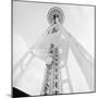 A Skyward View of the Space Needle-null-Mounted Photographic Print