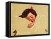 A-Sleep Like a Kitten-Guido Gruenwald-Framed Stretched Canvas