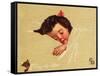 A-Sleep Like a Kitten-Guido Gruenwald-Framed Stretched Canvas