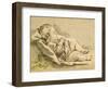 A Sleeping Baby-Francois Boucher-Framed Giclee Print