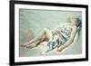 A Sleeping Girl-Francois Boucher-Framed Giclee Print