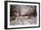 A Sleigh Ride Through a Winter Landscape, 1915-Peder Mork Monsted-Framed Giclee Print