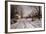 A Sleigh Ride Through a Winter Landscape, 1915-Peder Mork Monsted-Framed Giclee Print