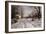 A Sleigh Ride through a Winter Landscape-Peder Mork Monsted-Framed Giclee Print