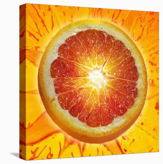 A Slice of Blood Orange-Karl Newedel-Stretched Canvas