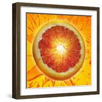 A Slice of Blood Orange-Karl Newedel-Framed Photographic Print