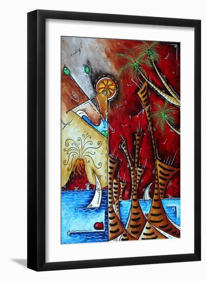 A Slice Of Paradise-Megan Aroon Duncanson-Framed Art Print