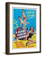 A Slight Case of Larceny, 1953-null-Framed Art Print