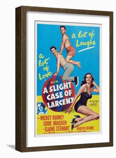 A Slight Case of Larceny, 1953-null-Framed Art Print