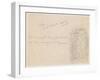 A Slight Sketch of Trees, 1834-John Constable-Framed Giclee Print