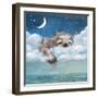 A Sloth’s Dream-Paula Belle Flores-Framed Art Print