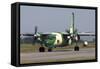 A Slovak Air Force An-26 Taxiing at Izmir Air Station, Turkey-Stocktrek Images-Framed Stretched Canvas