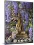 A Small Buddha Shrine Surrounded by Wisteria in Hotel Gangtey Palace, 100-Year-Old Building, Once a-Nigel Pavitt-Mounted Photographic Print