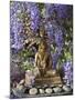 A Small Buddha Shrine Surrounded by Wisteria in Hotel Gangtey Palace, 100-Year-Old Building, Once a-Nigel Pavitt-Mounted Photographic Print