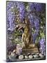 A Small Buddha Shrine Surrounded by Wisteria in Hotel Gangtey Palace, 100-Year-Old Building, Once a-Nigel Pavitt-Mounted Photographic Print