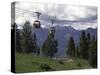 A Small Cablecar in Colorado-Michael Brown-Stretched Canvas