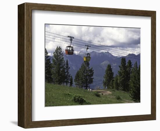 A Small Cablecar in Colorado-Michael Brown-Framed Photographic Print