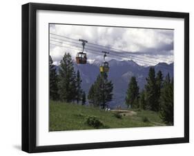 A Small Cablecar in Colorado-Michael Brown-Framed Photographic Print