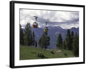 A Small Cablecar in Colorado-Michael Brown-Framed Photographic Print