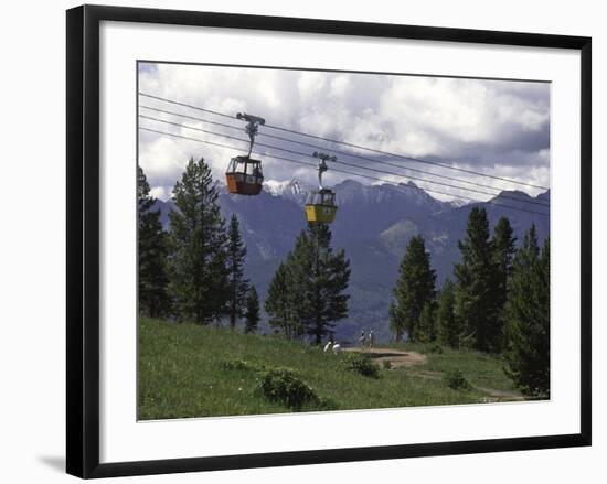 A Small Cablecar in Colorado-Michael Brown-Framed Photographic Print