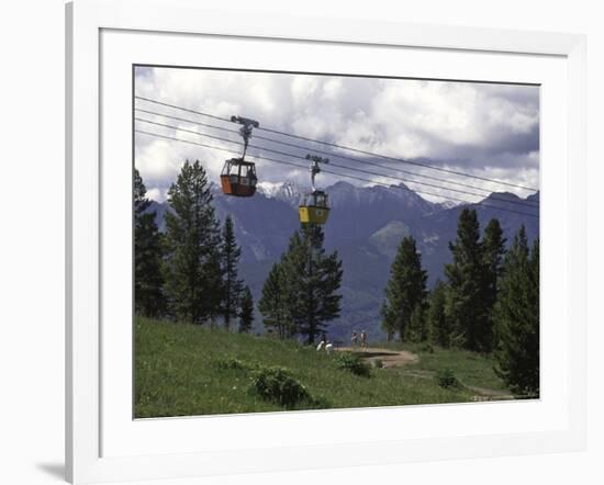 A Small Cablecar in Colorado-Michael Brown-Framed Photographic Print