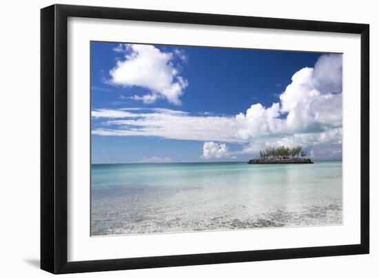 A Small Cay Off The Coast Of Eleuthera, The Bahamas-Erik Kruthoff-Framed Photographic Print