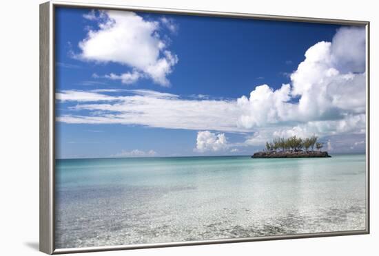 A Small Cay Off The Coast Of Eleuthera, The Bahamas-Erik Kruthoff-Framed Photographic Print