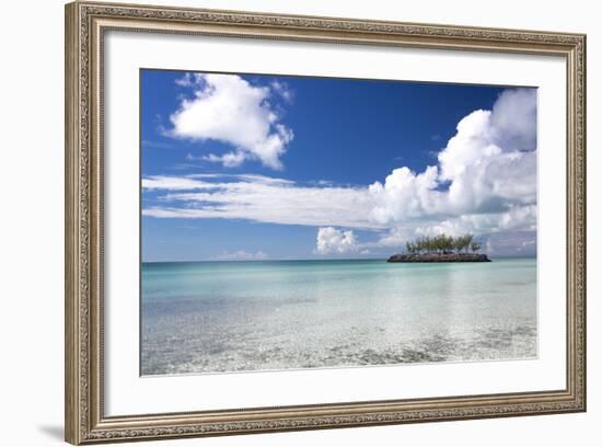 A Small Cay Off The Coast Of Eleuthera, The Bahamas-Erik Kruthoff-Framed Photographic Print