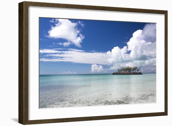 A Small Cay Off The Coast Of Eleuthera, The Bahamas-Erik Kruthoff-Framed Photographic Print