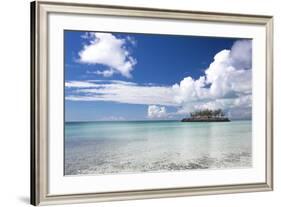 A Small Cay Off The Coast Of Eleuthera, The Bahamas-Erik Kruthoff-Framed Photographic Print